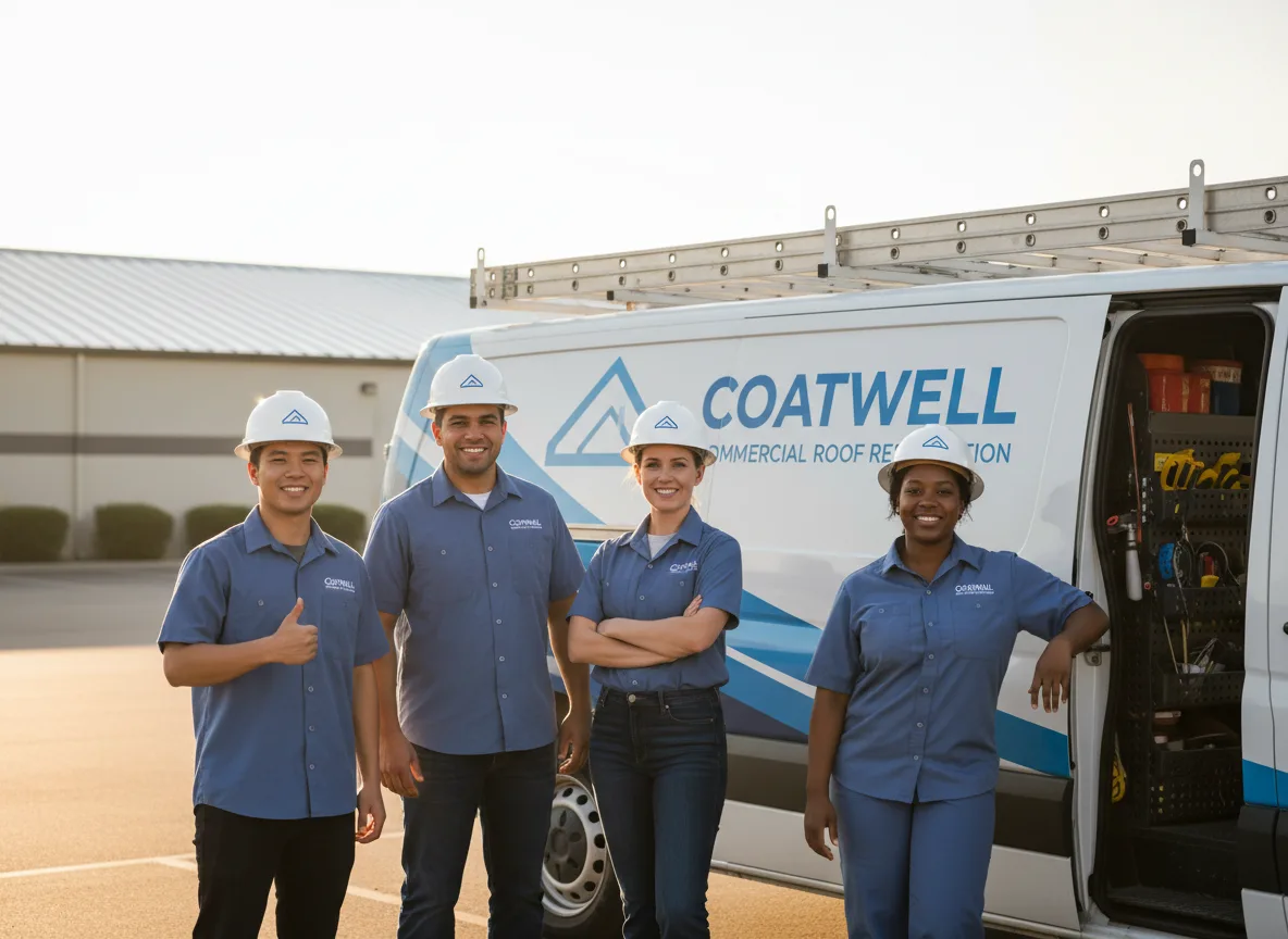 Commercial roof coating company in Goetzville, MI